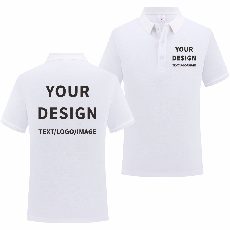 Polo Shirt Pique - Summer Business Polo Custom Logo 100%