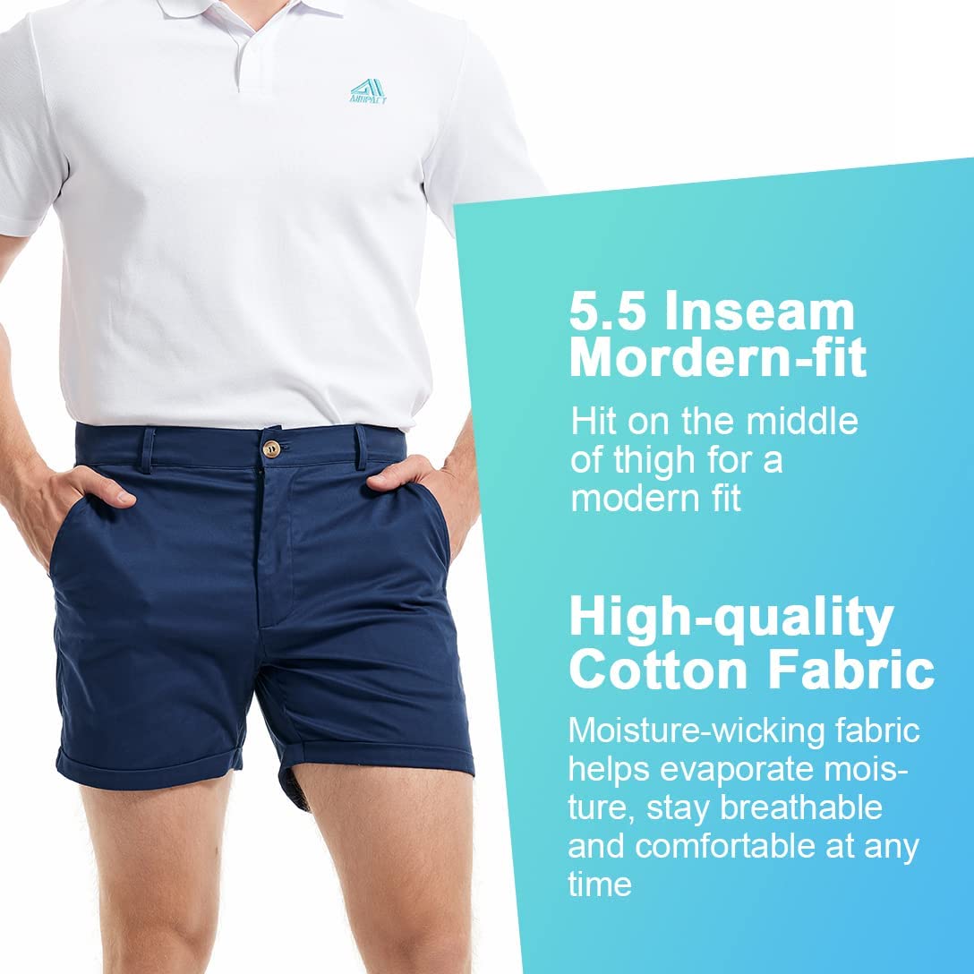 Shorts Chino Slim - AIMPACT Nam Mùa Hè Slim-Fit 5