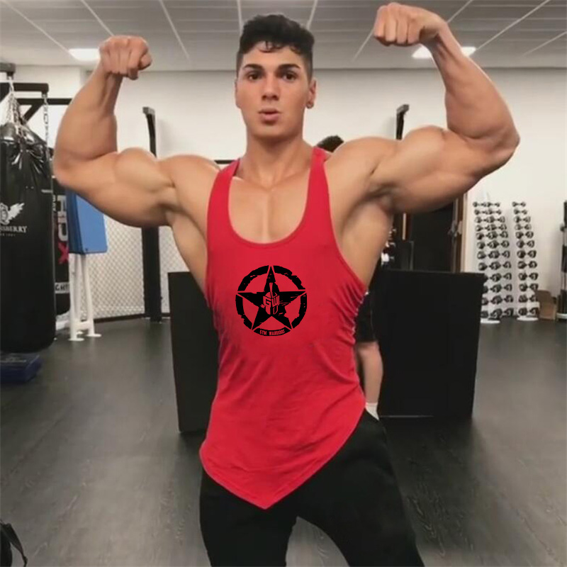 Tank Top Muscle - Gym Bodybuilding Muscle Shirts Summer Sleeveless