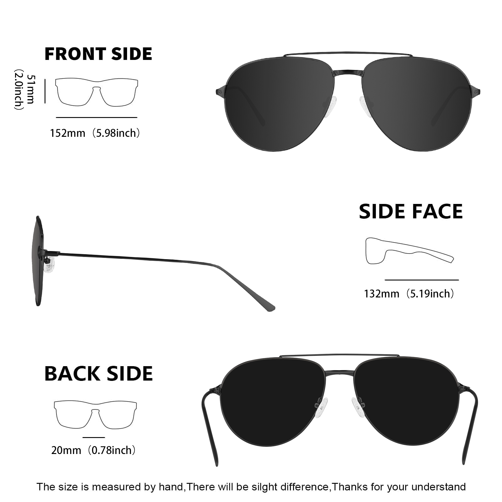 MAXJULI Aviator Sunglasses for - đánh giá và giá Sunglasses Aviator Polarized