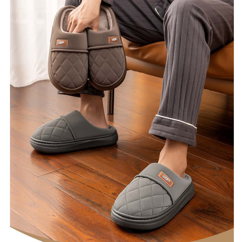 Winter Warm Slipper Women Men  - đánh giá và giá Flip Flop Leather Men