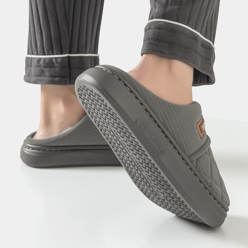 Winter Warm Slipper Women Men  - đánh giá và giá Flip Flop Leather Men