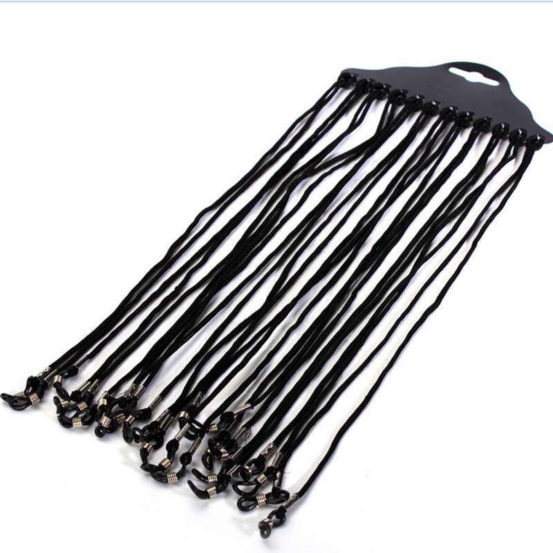 12pcs/set Black Nylon Cord Eye - đánh giá và giá Sunglass Retainer Cord