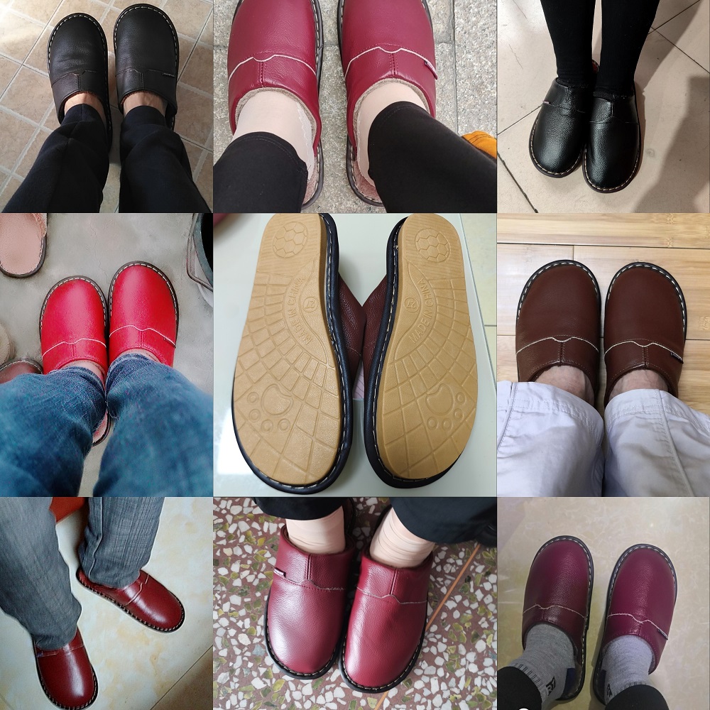Brand Home Leather Slippers Me - đánh giá và giá Flip Flop Leather Men