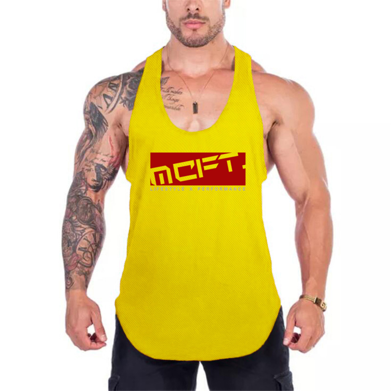 Summer  Men New  Mesh Bodybuil - đánh giá và giá Tank Top Muscle