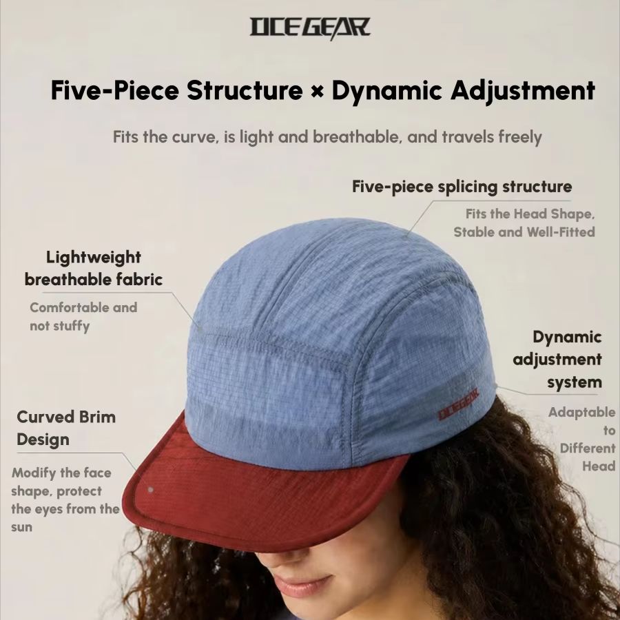 30g Ultralight 5 Panel Hiking  - đánh giá và giá Packable Hat Nylon