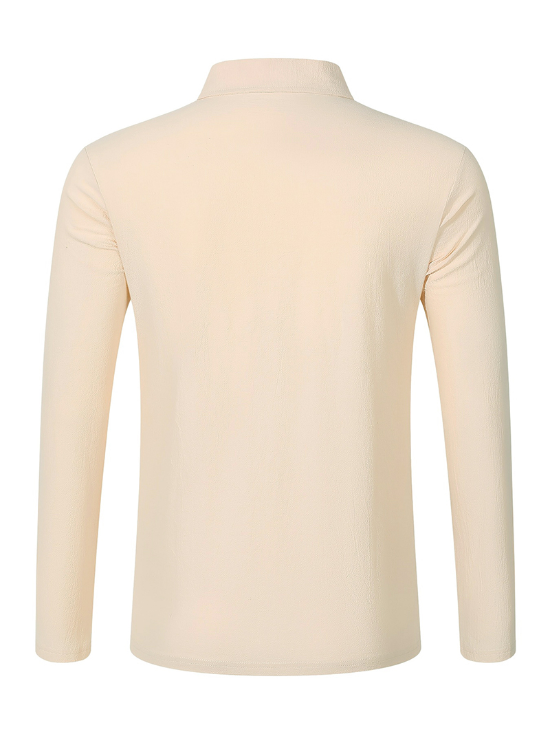 Men's Linen Blend Long Sleeve  - đánh giá và giá Linen Shirt Breathable