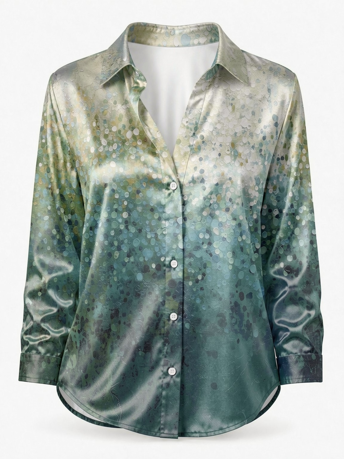 Women's Long-Sleeved Floral Pr - đánh giá và giá Resort Shirt Floral