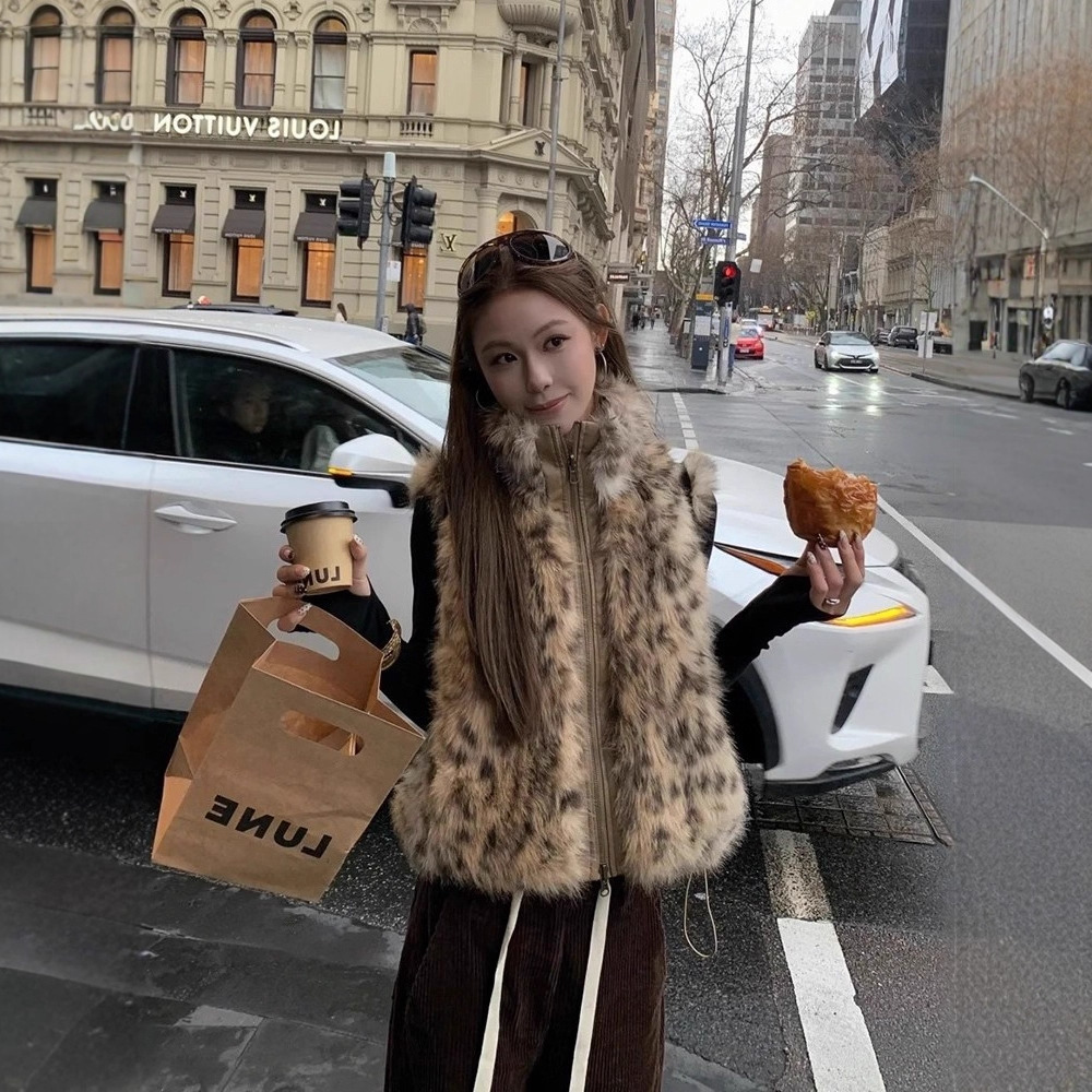 Women Faux Fur Vest Coats Shor - đánh giá và giá Short Linen Drawstring