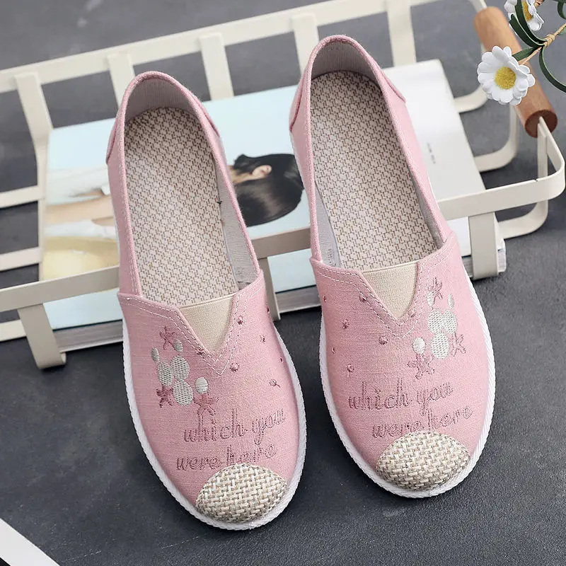 Kawaii Slip on Round Toe Cute  - đánh giá và giá Espadrille Slip On