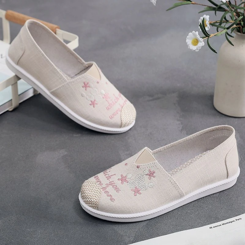 Kawaii Slip on Round Toe Cute  - đánh giá và giá Espadrille Slip On