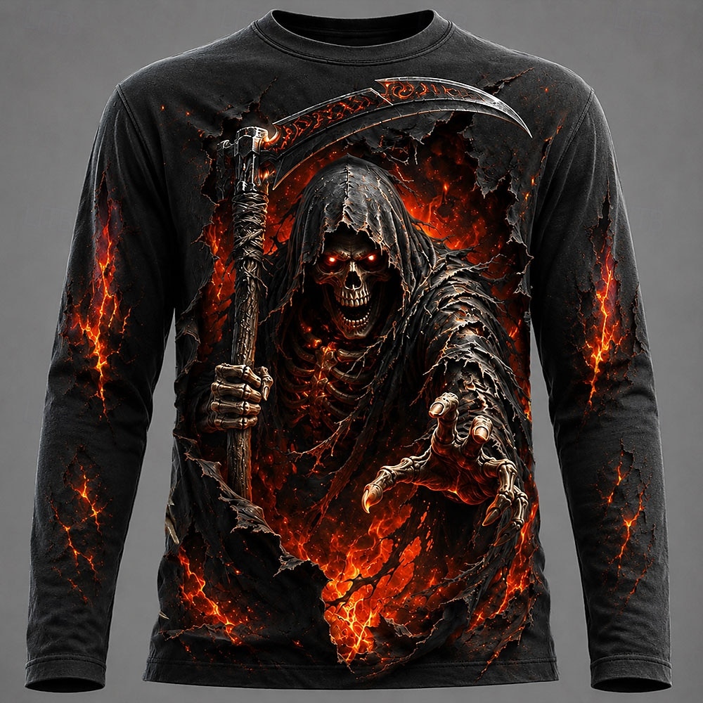 Halloween Men 3D Graphic Print - đánh giá và giá Tee Graphic Print