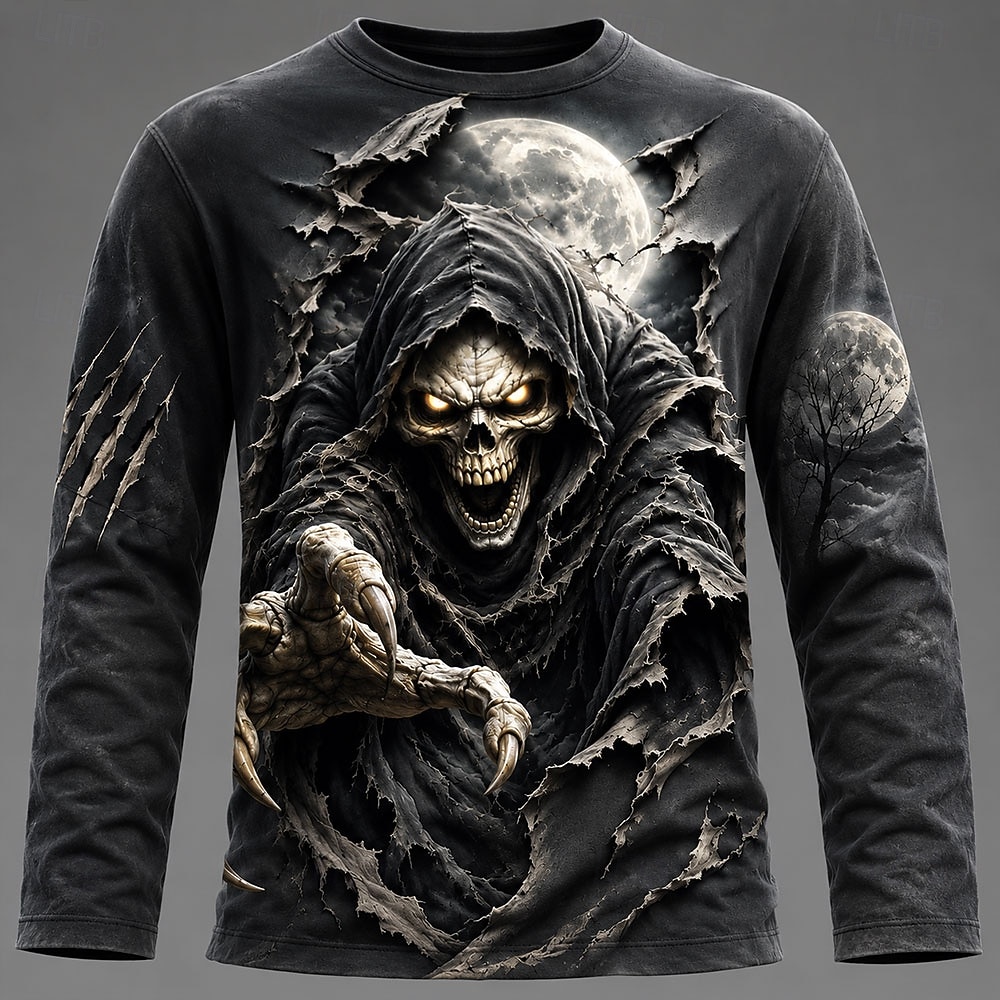 Halloween Men 3D Graphic Print - đánh giá và giá Tee Graphic Print
