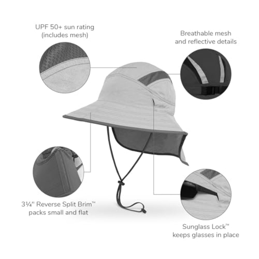 Ultra Adventure Hat - UPF 50+  - đánh giá và giá Packable Hat Nylon
