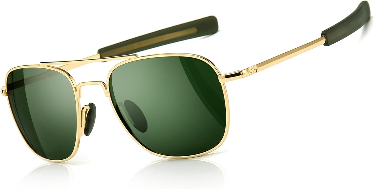 Men's Military Style Polarized - đánh giá và giá Sunglasses Aviator Polarized