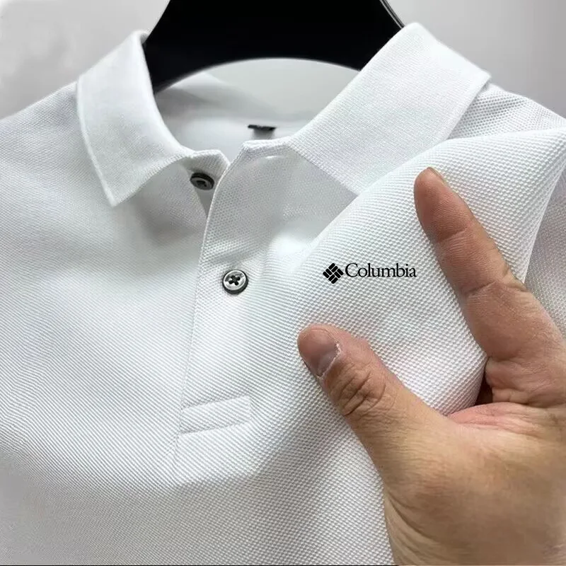 Men'sSummerShort-SleeveSolidCo - đánh giá và giá Polo Shirt Pique