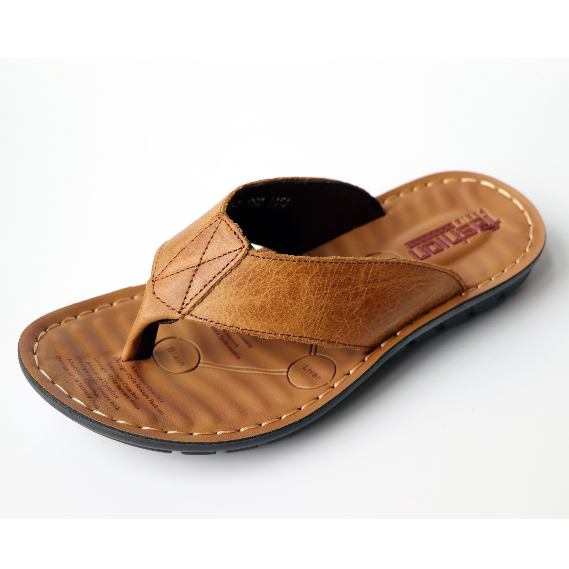 2026 Shoes Leather Men's Flip  - đánh giá và giá Flip Flop Leather Men