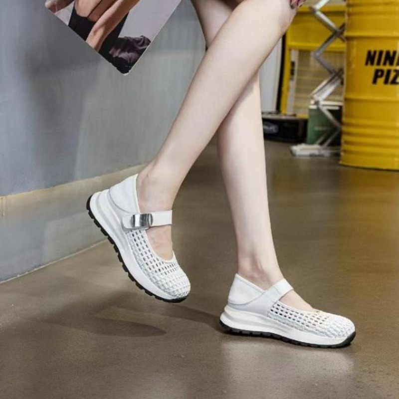 Women's Genuine Leather Braide - đánh giá và giá Espadrille Slip On