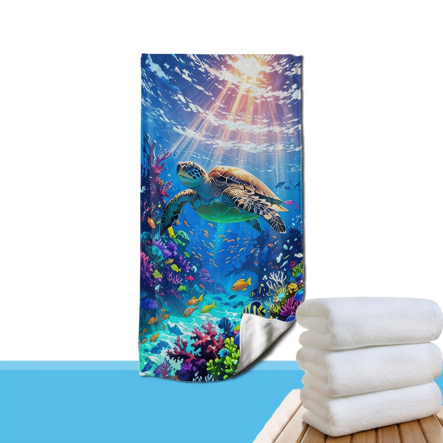 1pc Large Quick-Dry Beach Towe - đánh giá và giá Beach Towel Large