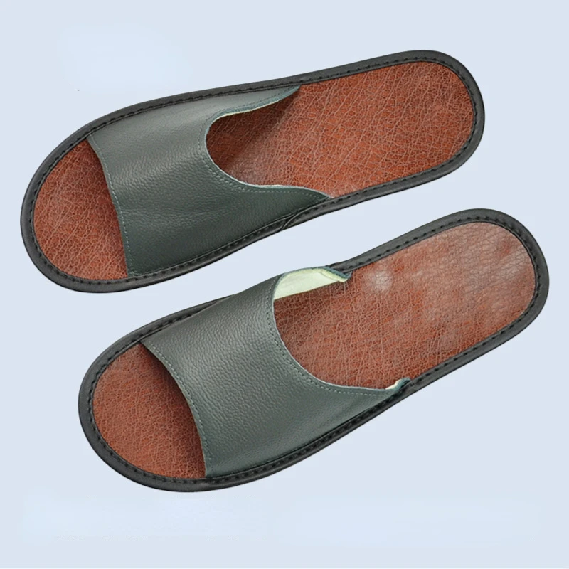 XIHAHA Summer Fashion Cowhide  - đánh giá và giá Flip Flop Leather Men