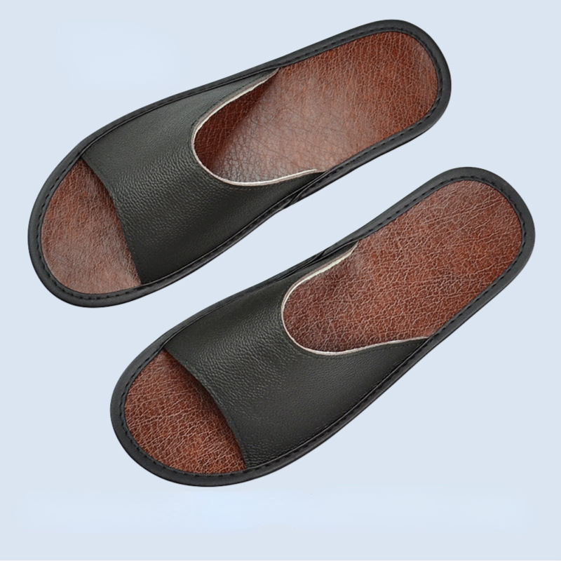 XIHAHA Summer Fashion Cowhide  - đánh giá và giá Flip Flop Leather Men