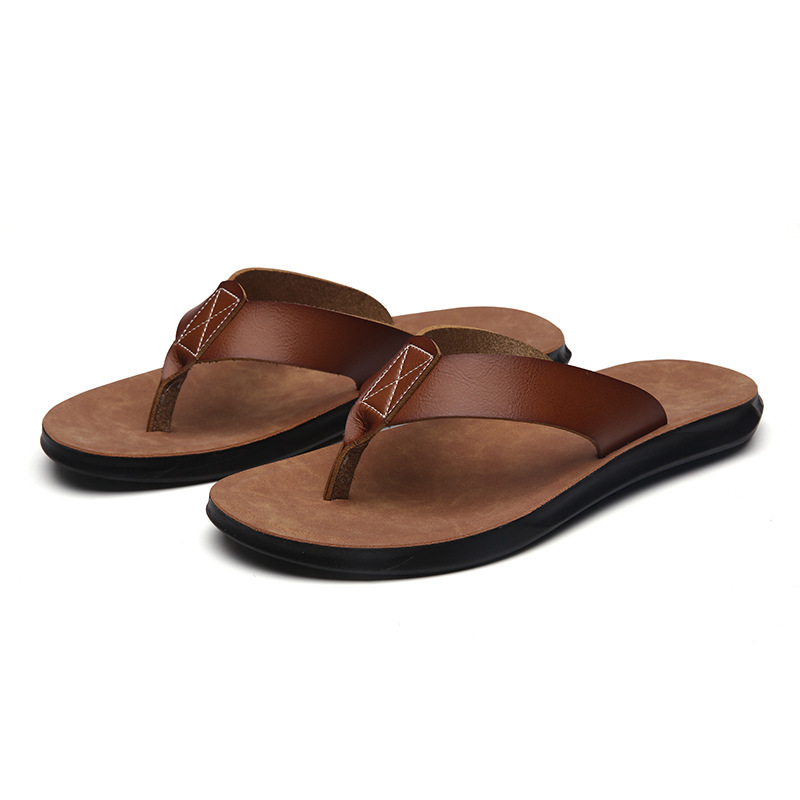 38-47 New Italian Leather Flip - đánh giá và giá Flip Flop Leather Men