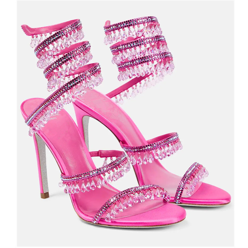 2026 Women's High Heels New Rh - đánh giá và giá Casual Sandal Leather