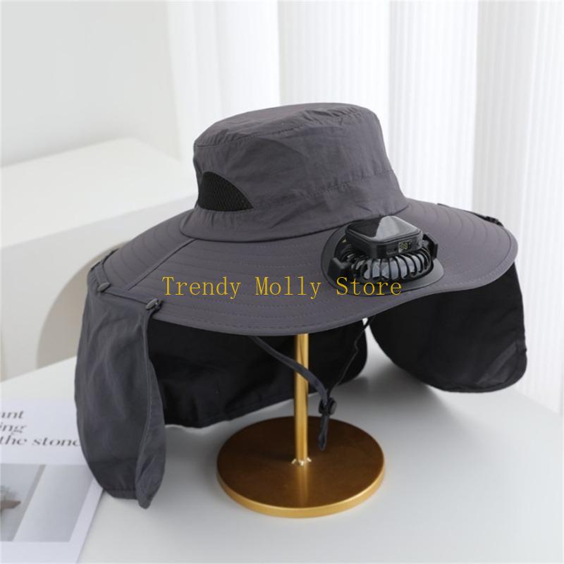 Mũ quạt làm mát tự động N5KB c - đánh giá và giá Packable Hat Nylon