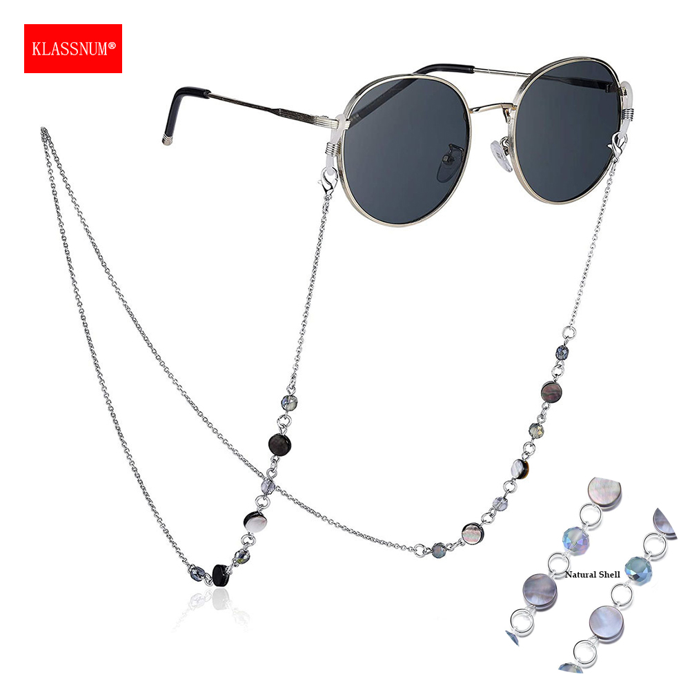 KLASSNUM Women Natural Shell C - đánh giá và giá Sunglass Retainer Cord