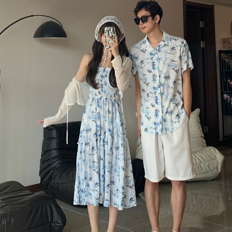 Resort Couple Look Parents and - đánh giá và giá Resort Shirt Floral