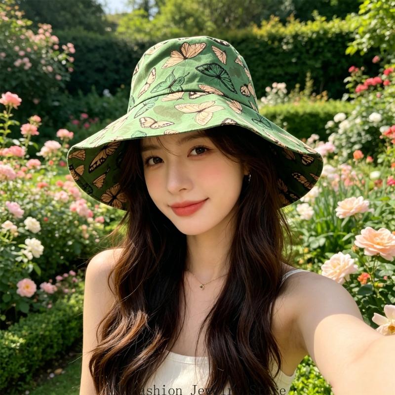 Mũ xô in hình màu xanh lá cây  - đánh giá và giá Packable Hat Nylon