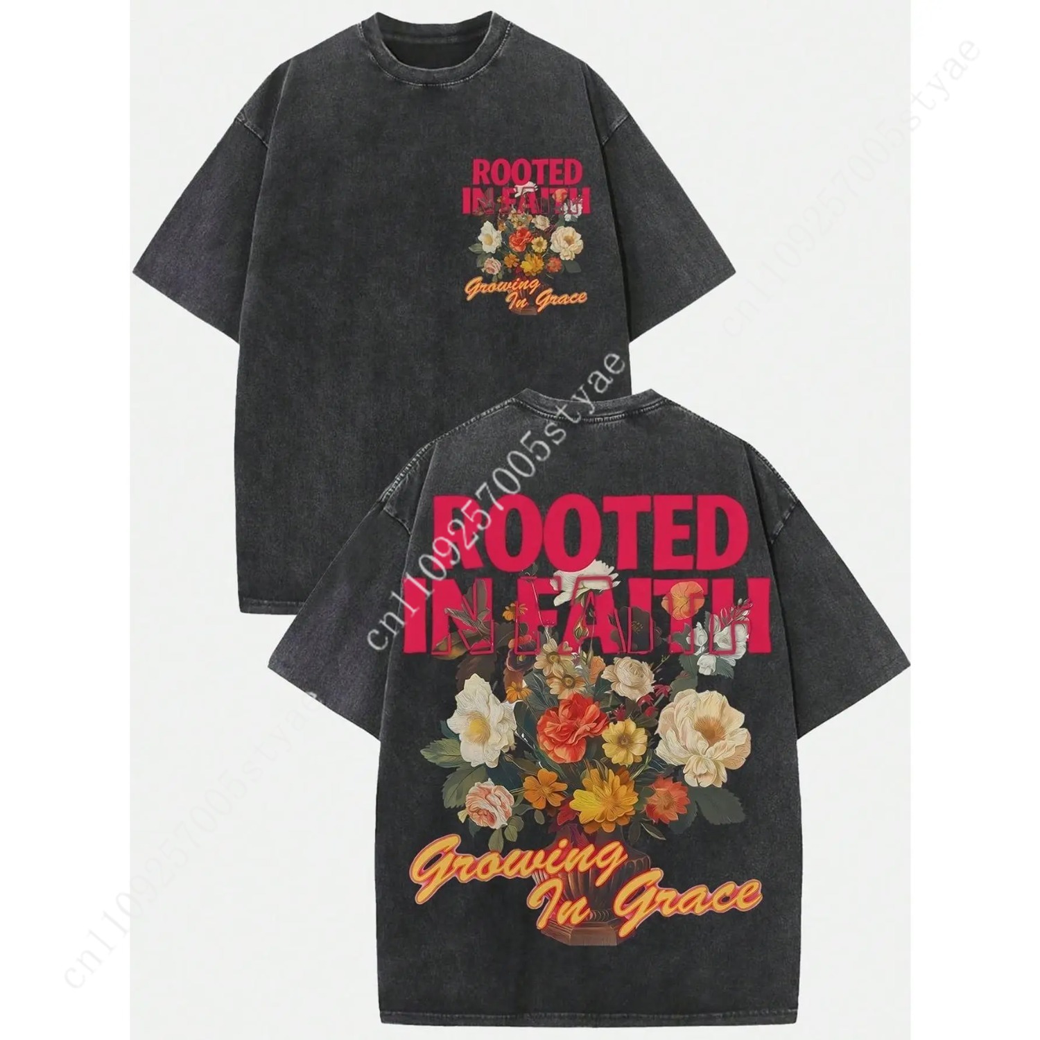 Women'S Vintage Washed 230gsm  - đánh giá và giá Tee Graphic Print
