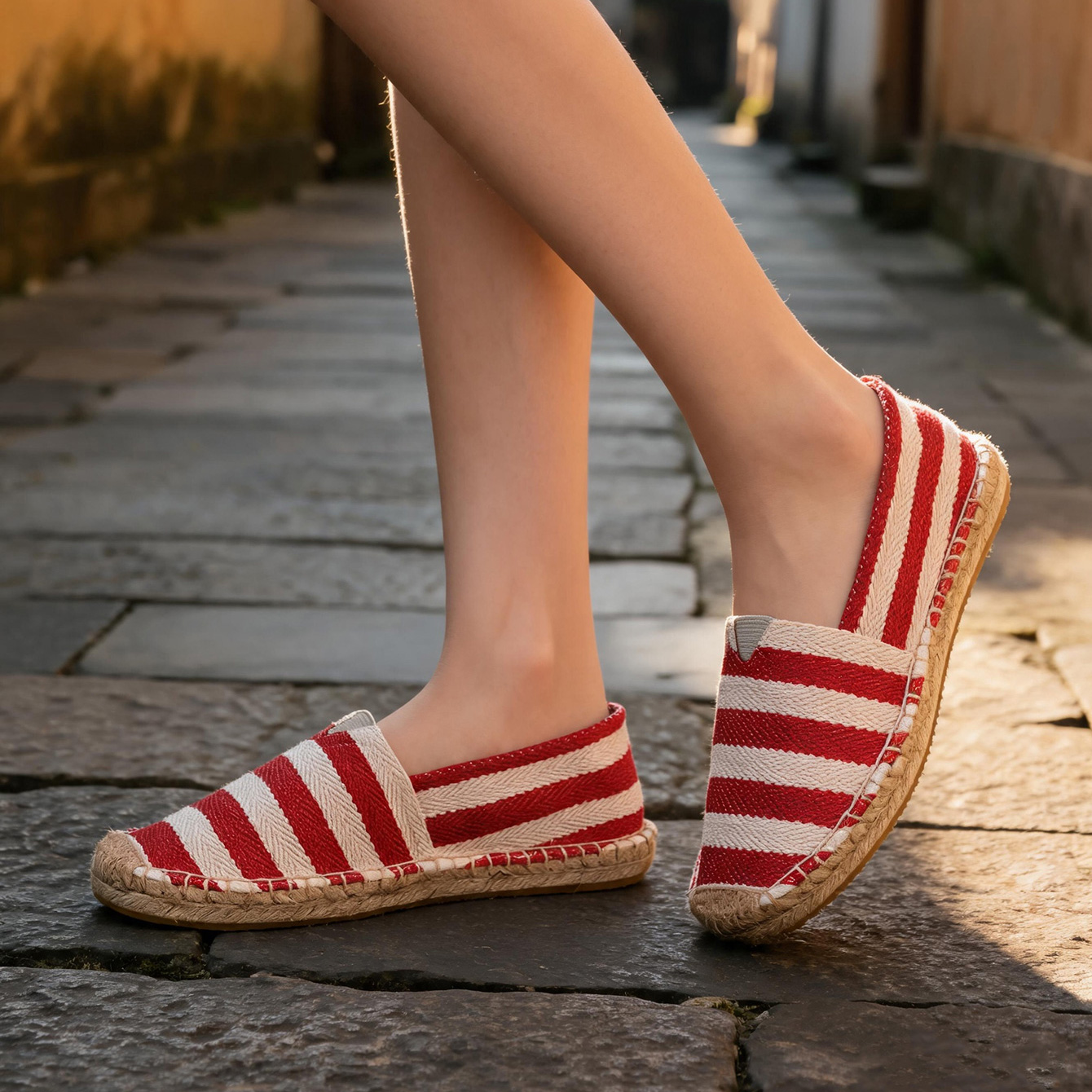 Summer Autumn Women Canvas Sho - đánh giá và giá Espadrille Slip On