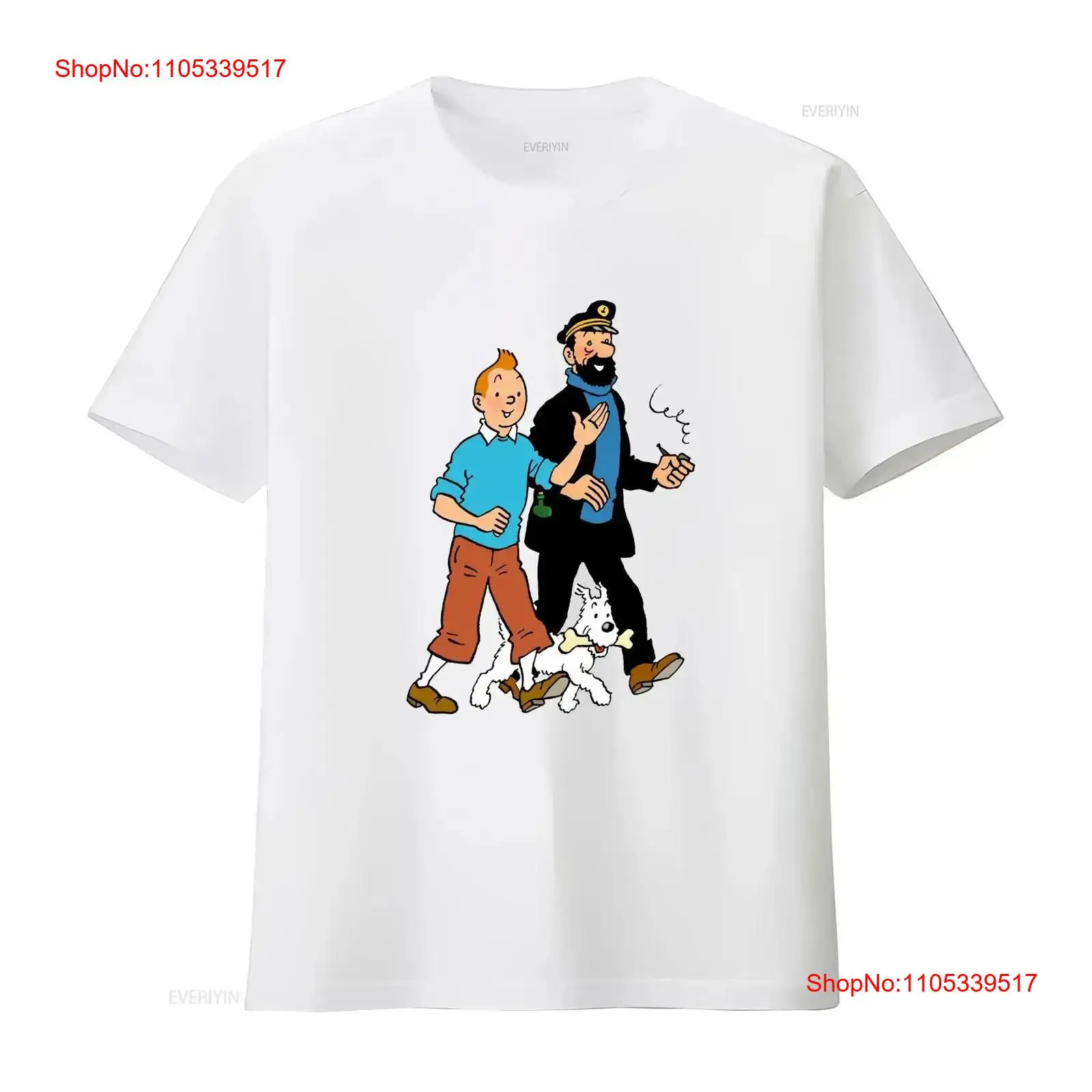 Walking With Captain Haddock C - đánh giá và giá Tee Graphic Print