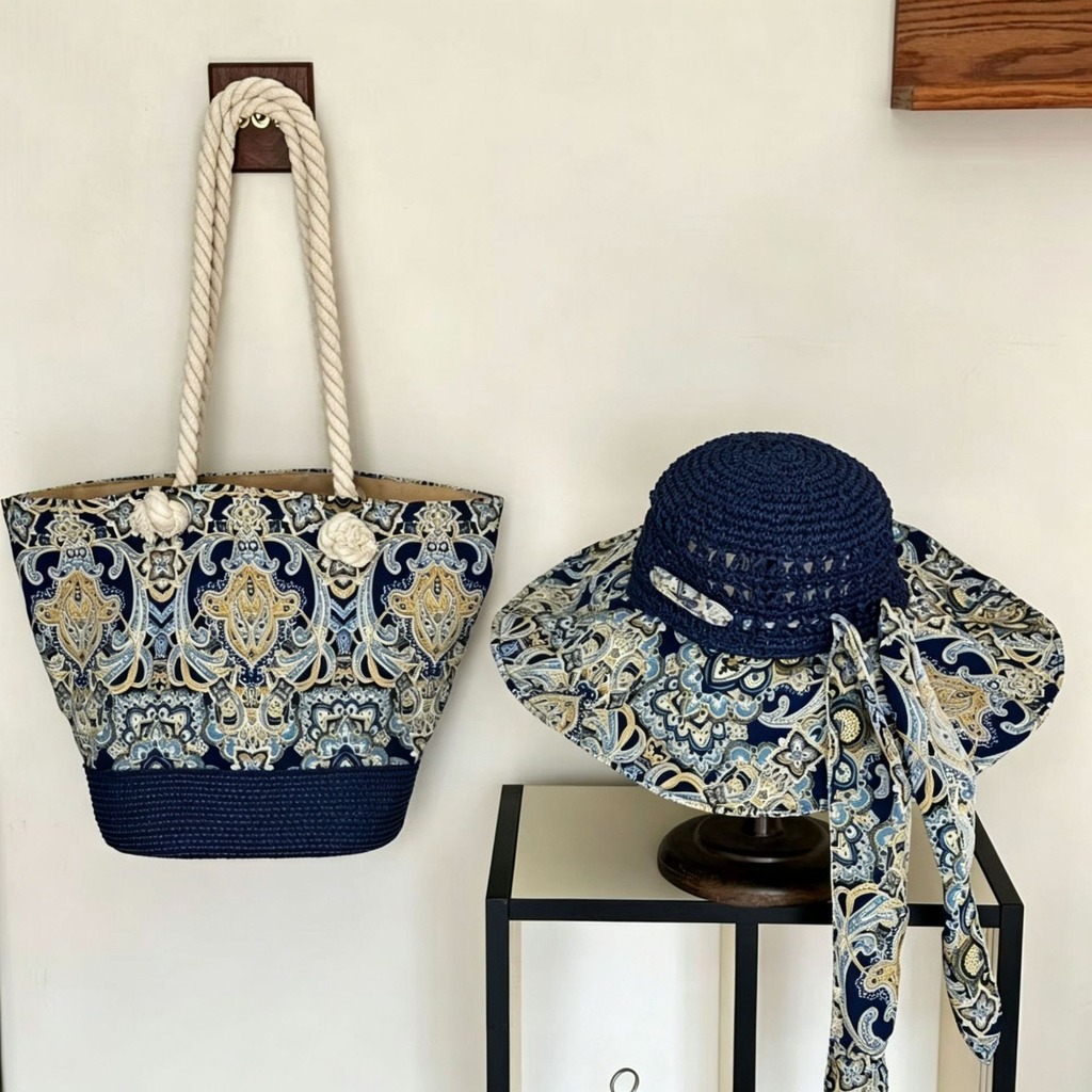 Boho Straw Sun Hat and Beach B - đánh giá và giá Bucket Hat Straw