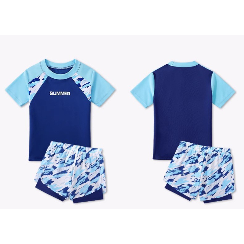 2026 New Boys Two Piece Swimsu - đánh giá và giá Swim Trunk Quick Dry