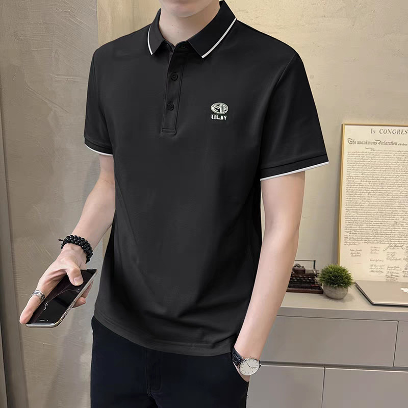 New Men's Polo Shirt Summer Sh - đánh giá và giá Polo Shirt Pique