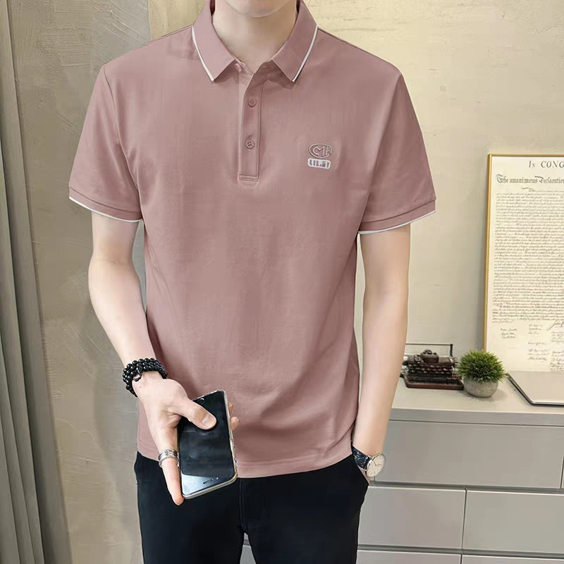New Men's Polo Shirt Summer Sh - đánh giá và giá Polo Shirt Pique