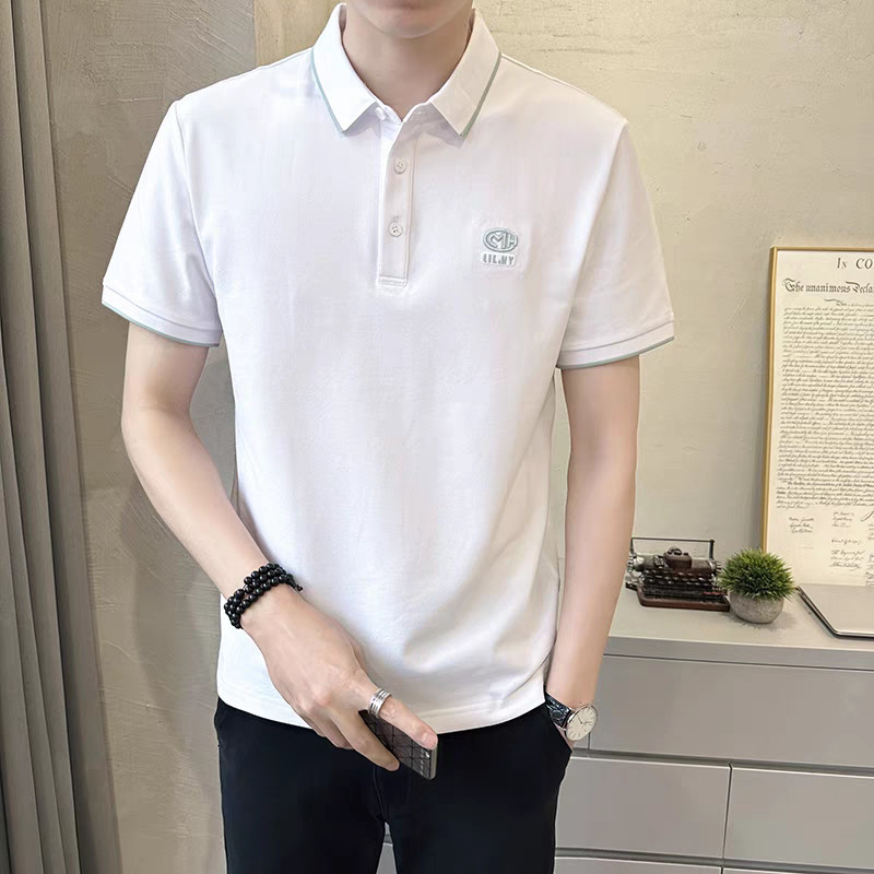 New Men's Polo Shirt Summer Sh - đánh giá và giá Polo Shirt Pique