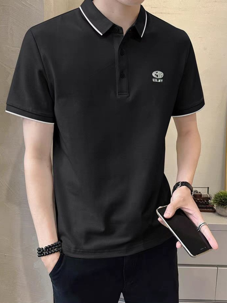 New Men's Polo Shirt Summer Sh - đánh giá và giá Polo Shirt Pique