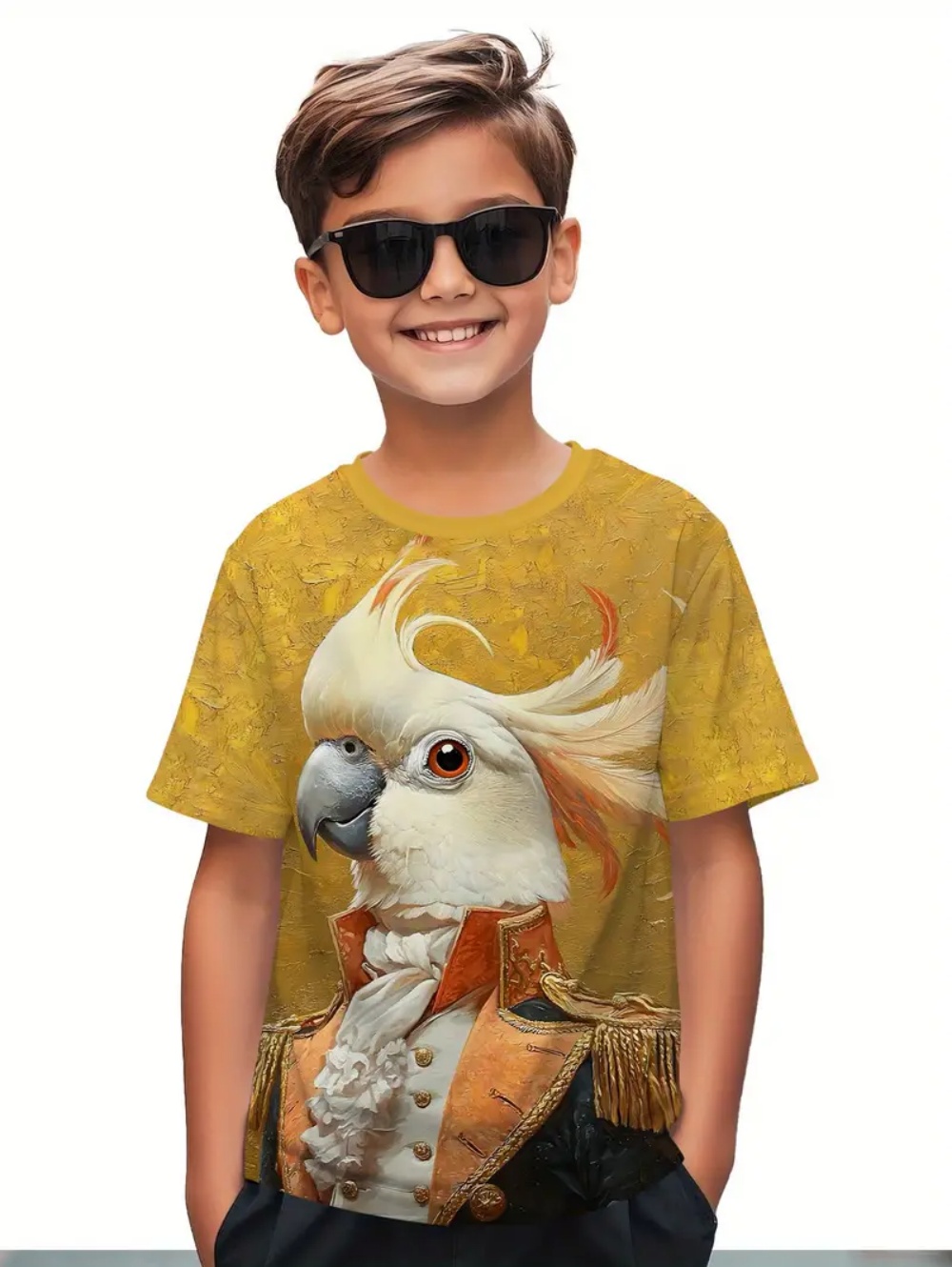 Kids' Tropical Macaw Parrots B - đánh giá và giá Tee Graphic Print