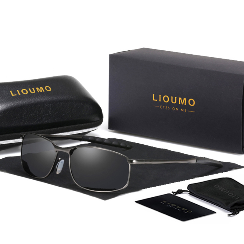 LIOUMO Brand Design New Aviati - đánh giá và giá Sunglasses Aviator Polarized