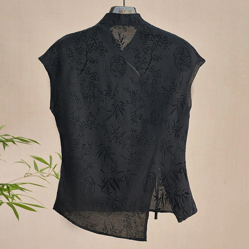 Retro Thin Shirt New Chinese S - đánh giá và giá Shirt Camp Collar