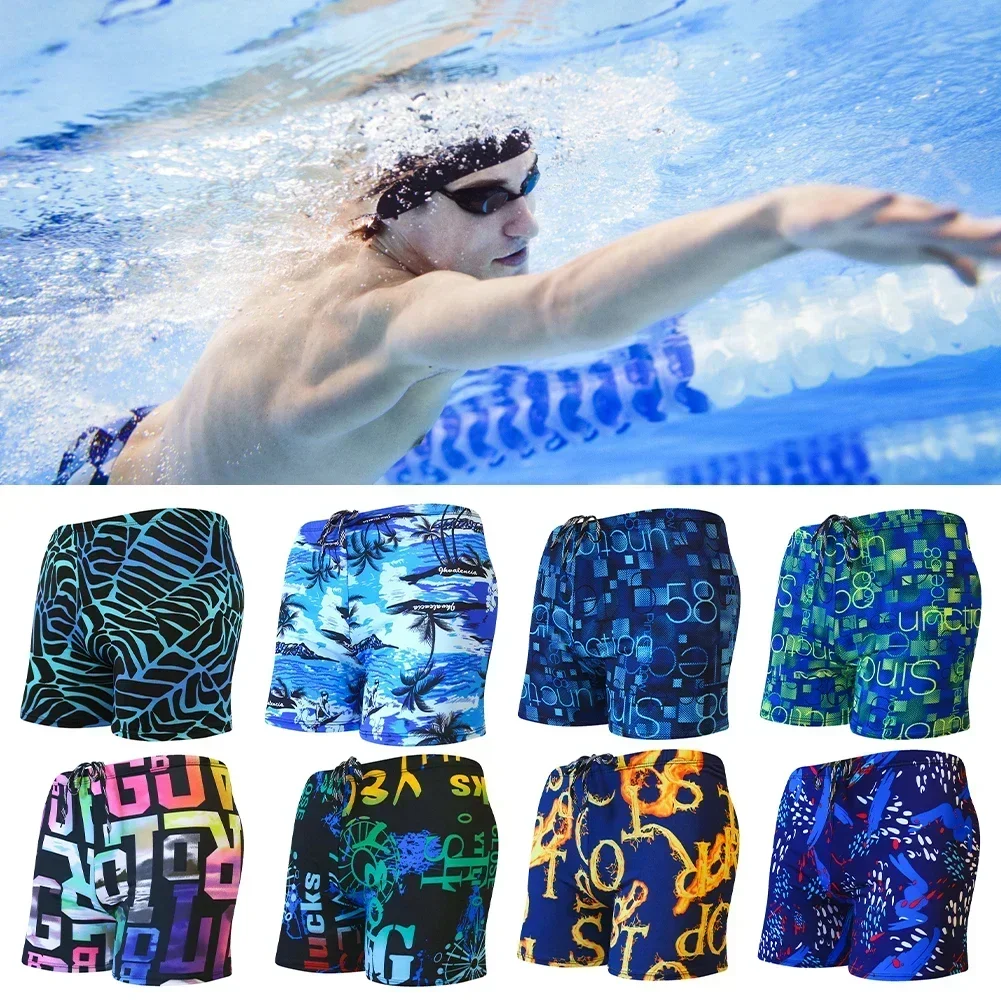 Men's Print Quick Dry Swimwear - đánh giá và giá Swim Trunk Quick Dry