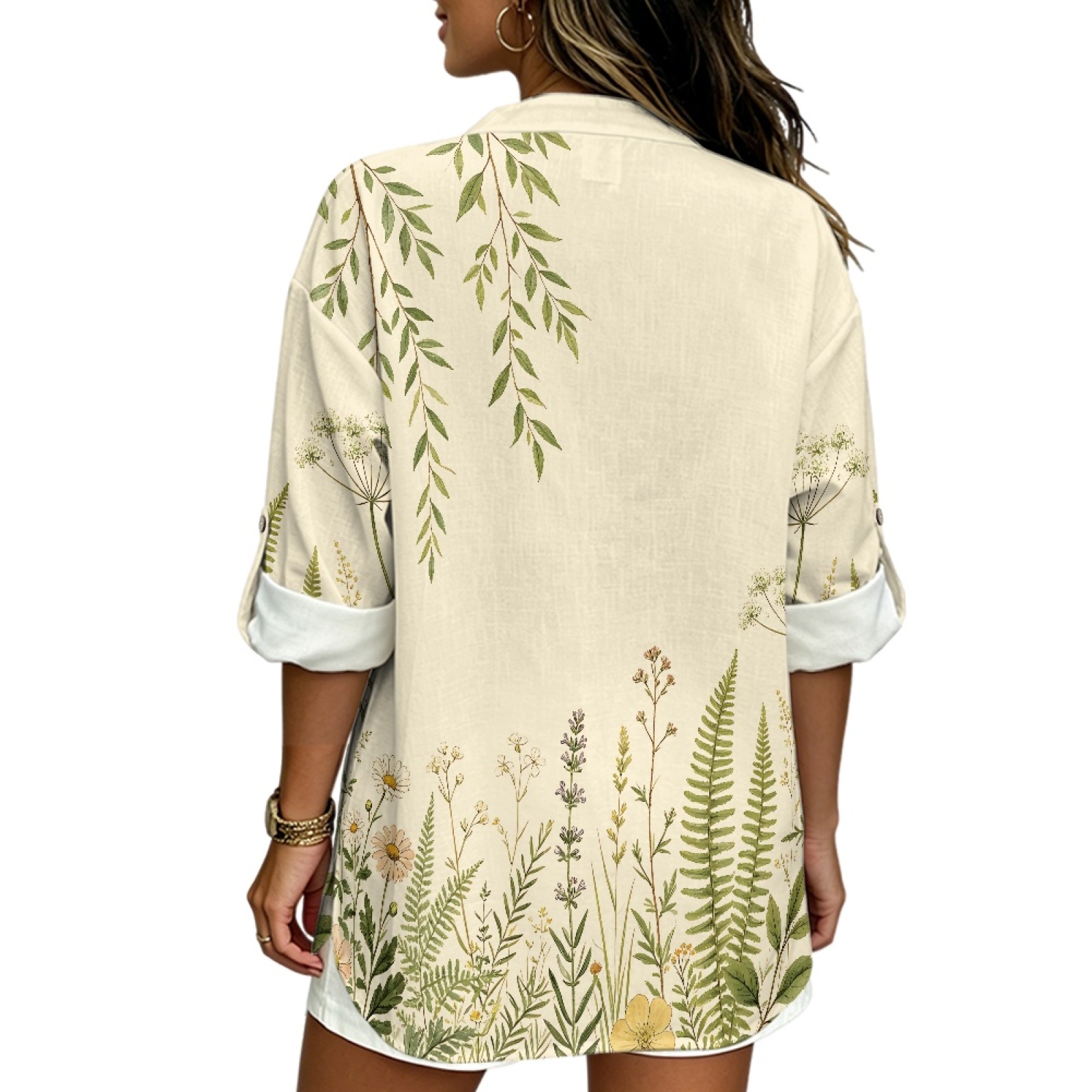 INSTANTARTS Women'S Linen V-Ne - đánh giá và giá Linen Shirt Breathable