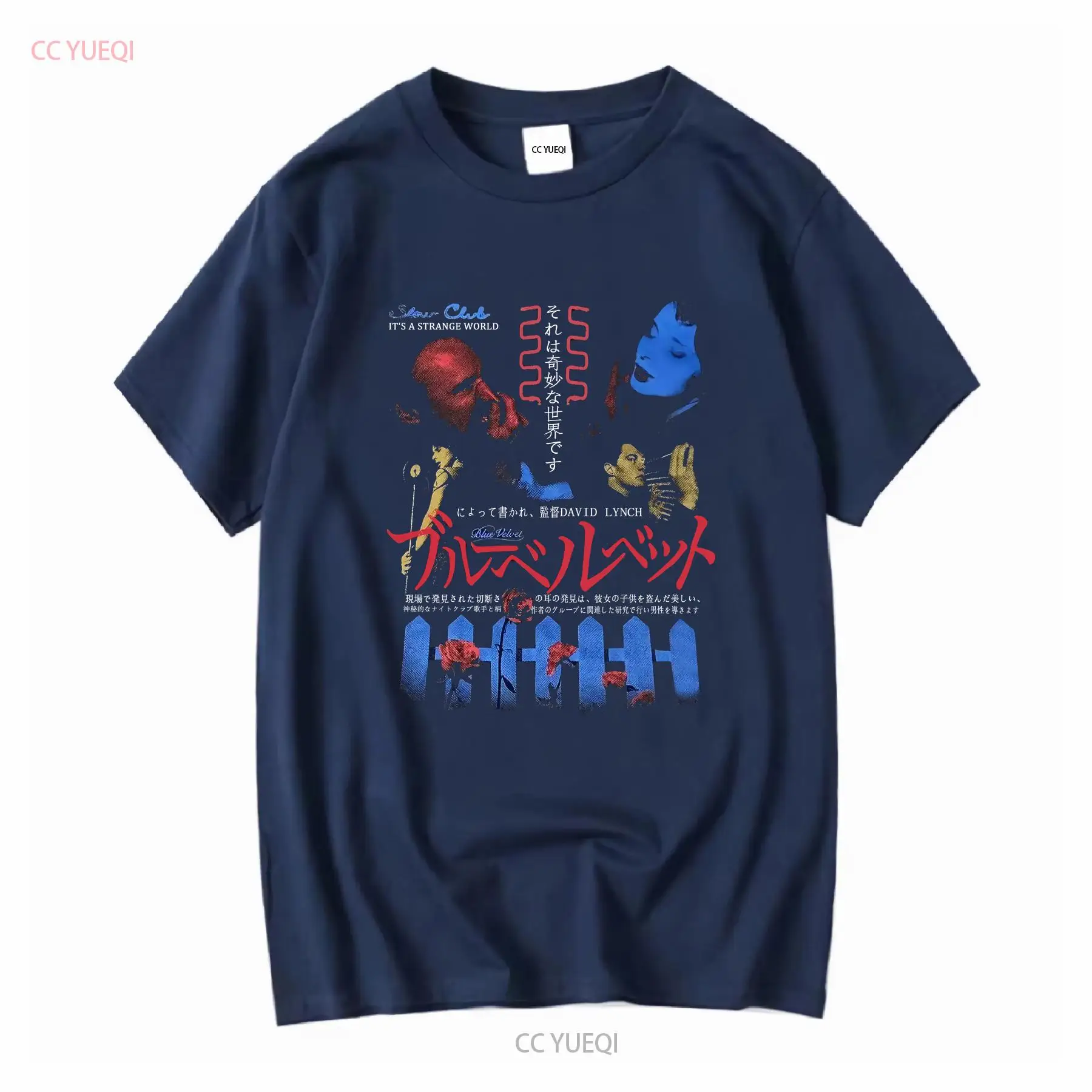 Blue Velvet Rucking Fotten Dav - đánh giá và giá Tee Graphic Print