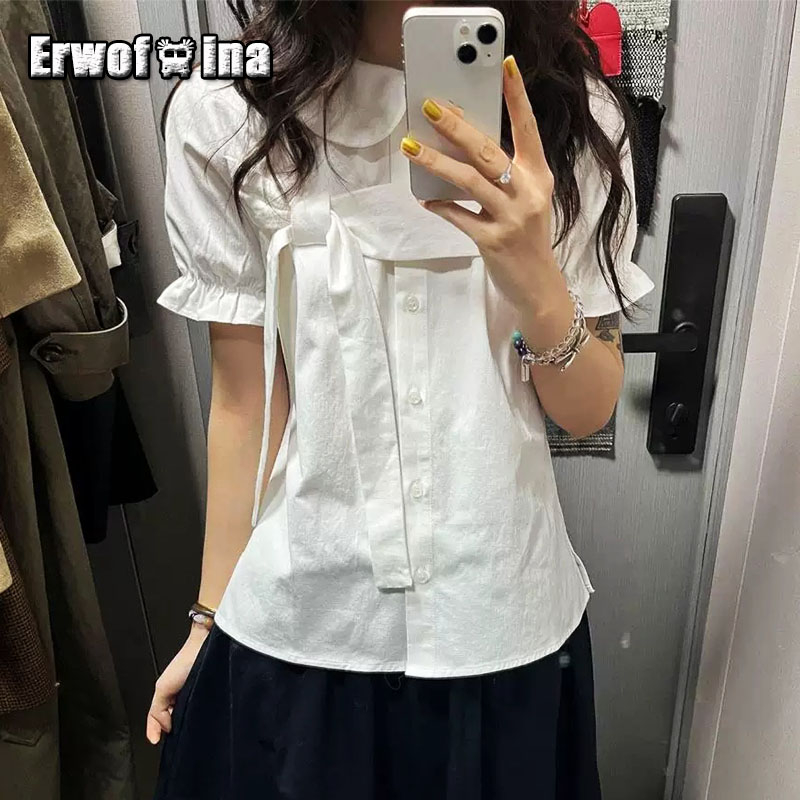 Erwofeina Peter Pan Collar Pre - đánh giá và giá Shirt Camp Collar
