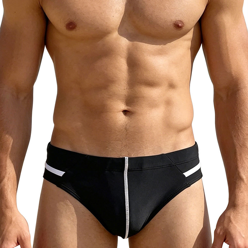 High Quality Spliced Swimming  - đánh giá và giá Swim Trunk Quick Dry