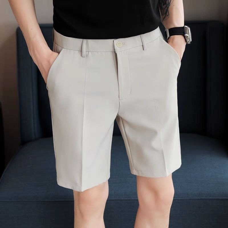 Men's Slim Fit Suit Shorts Sum - đánh giá và giá Shorts Chino Slim