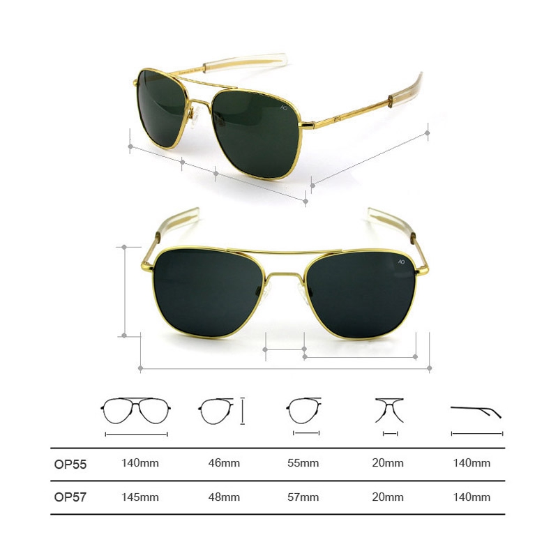 AO Sunglasses Polarized Lens M - đánh giá và giá Sunglasses Aviator Polarized